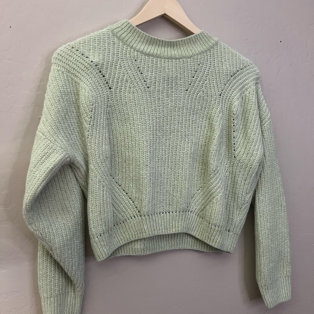 H&M Mint Green Girls Sweater